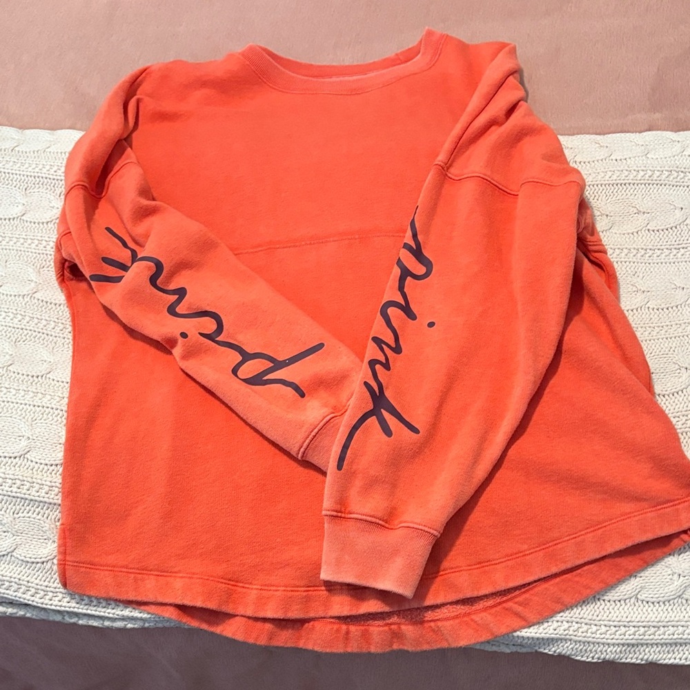 Victoria's Secret Orange Sweatshirt